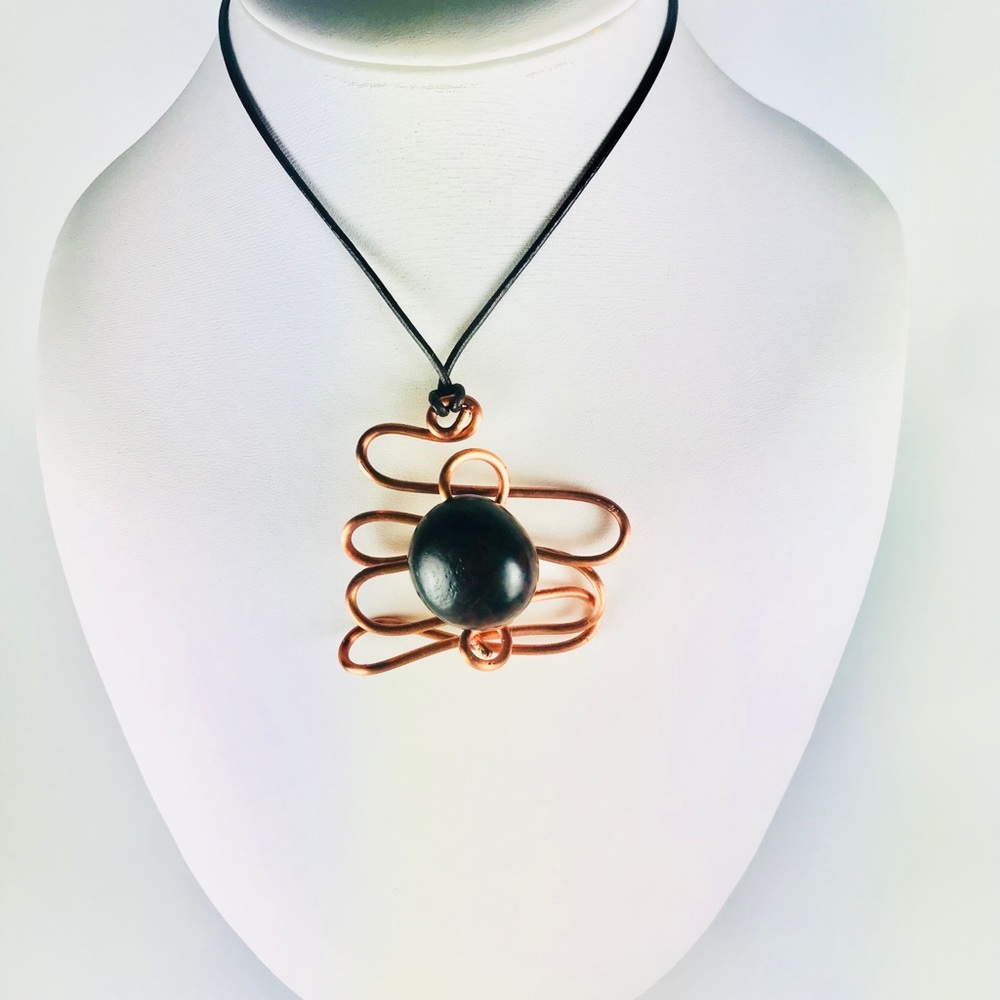 Handmade Copper Yuma Customize Interchangeable Necklace.